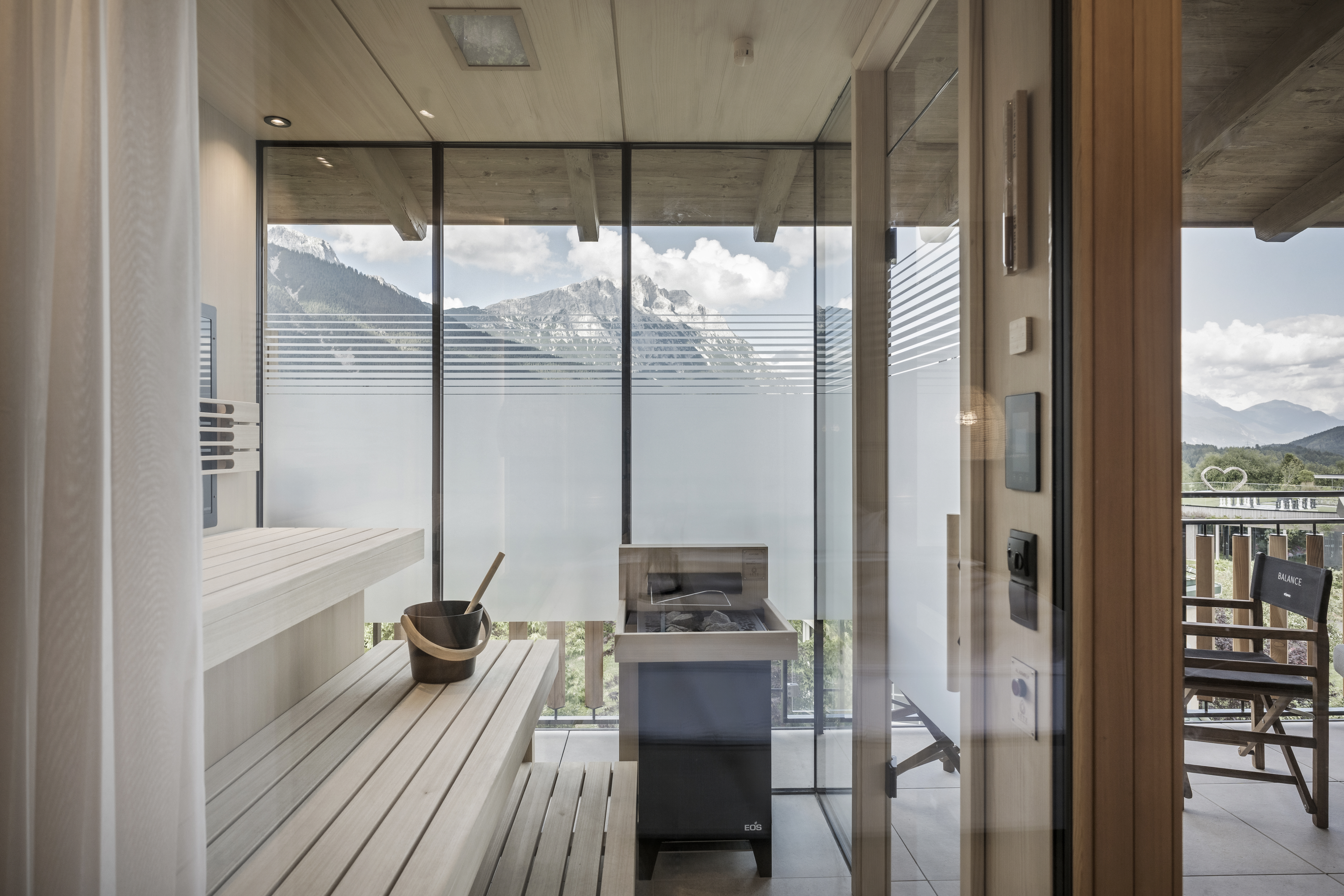 Kinderhotel: Sauna im Zimmer Sky Balance - Alpenresort Schwarz