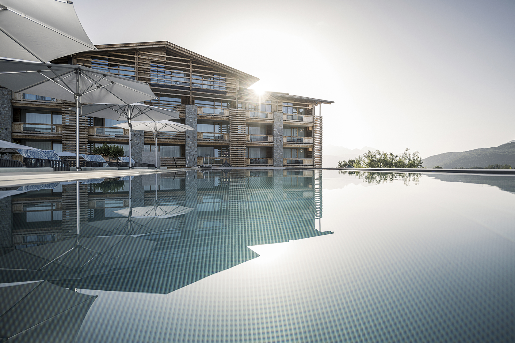 Kinderhotel: Infinity Pool - Alpenresort Schwarz
