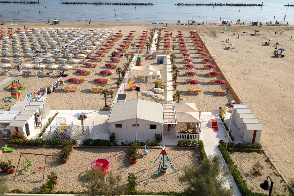 Kinderhotel: der Privatstrand - Das Hotel des Bären Bo