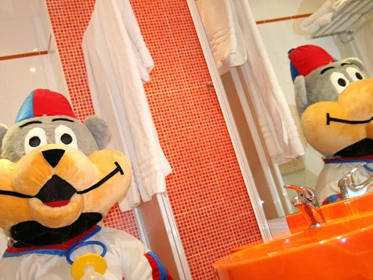 Kinderhotel: Badezimmer - Das Hotel des Bären Bo