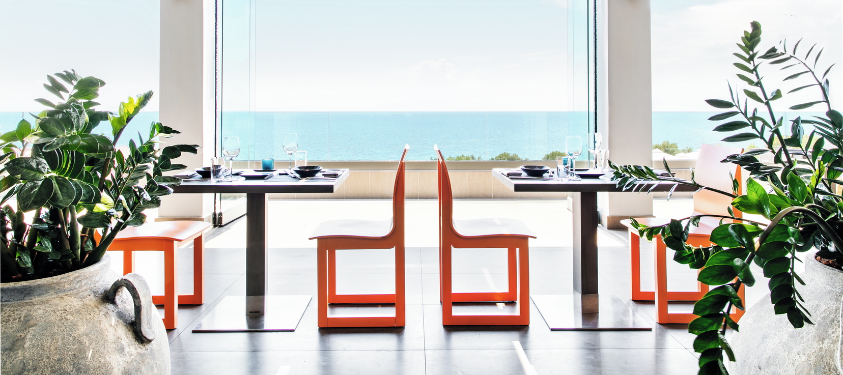 Familienhotel - Suiten mit extra Kinderzimmer - Griechenland - Anaya Restaurant - Eines der vier A La Carte Restaurant - Ikos Resort Oceania