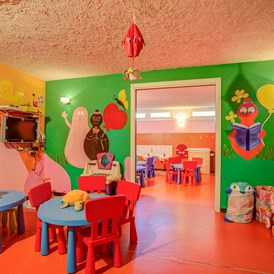 Kinderhotel: Kinderspielraum - Blu Suite Hotel