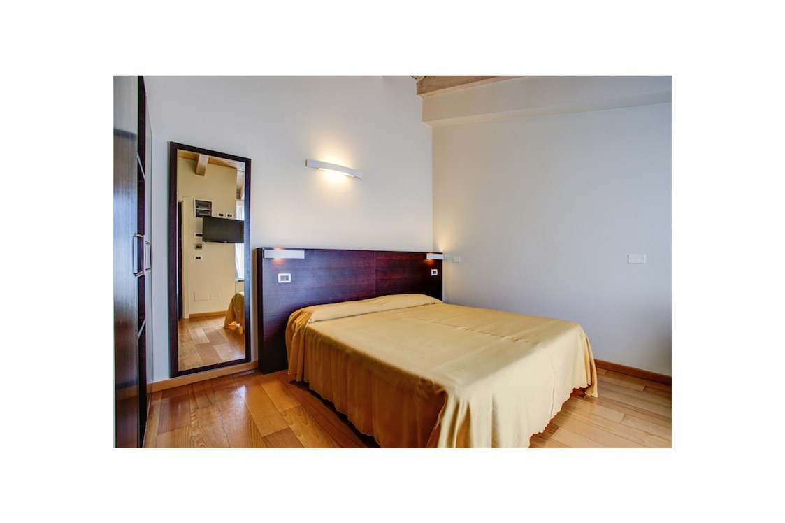 Kinderhotel: Zimmer mit Doppelbett - Europa Monetti LifeStyle & Family Hotel