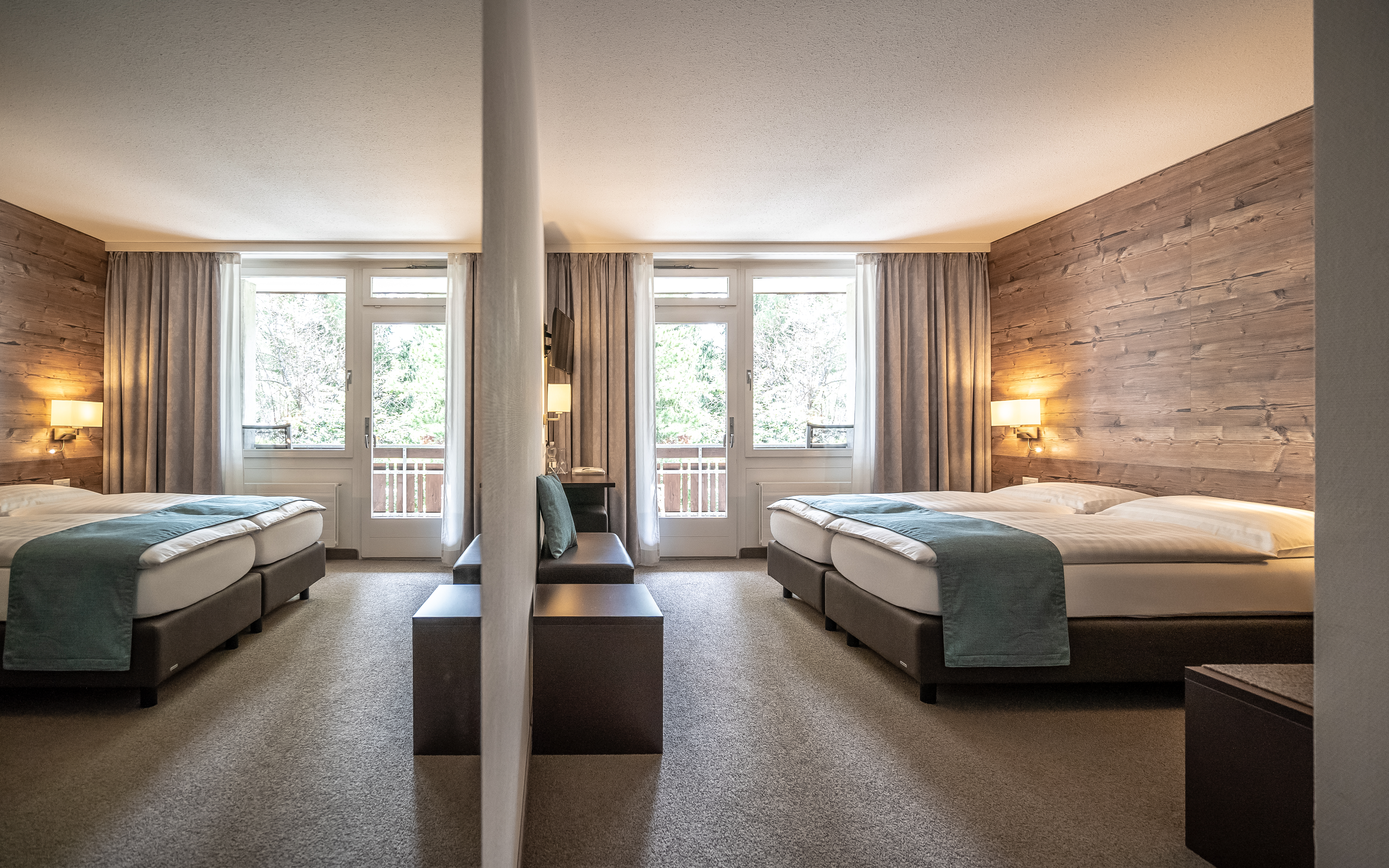 Familienhotel - Wellnessbereich - Uors (Lumnezia) - Doppelzimmer - Hotel Strela