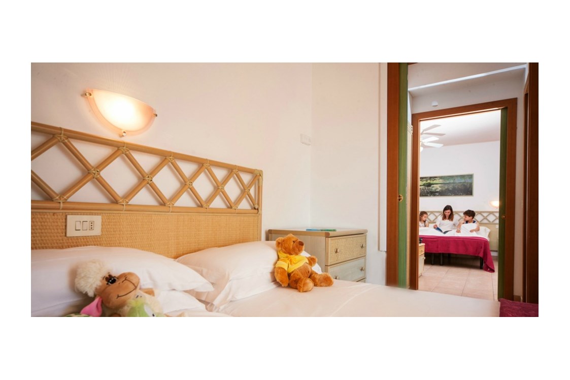 Kinderhotel: Familienzimmer Ginestra: Meerblick und 2 Räume  - Hotel Doge