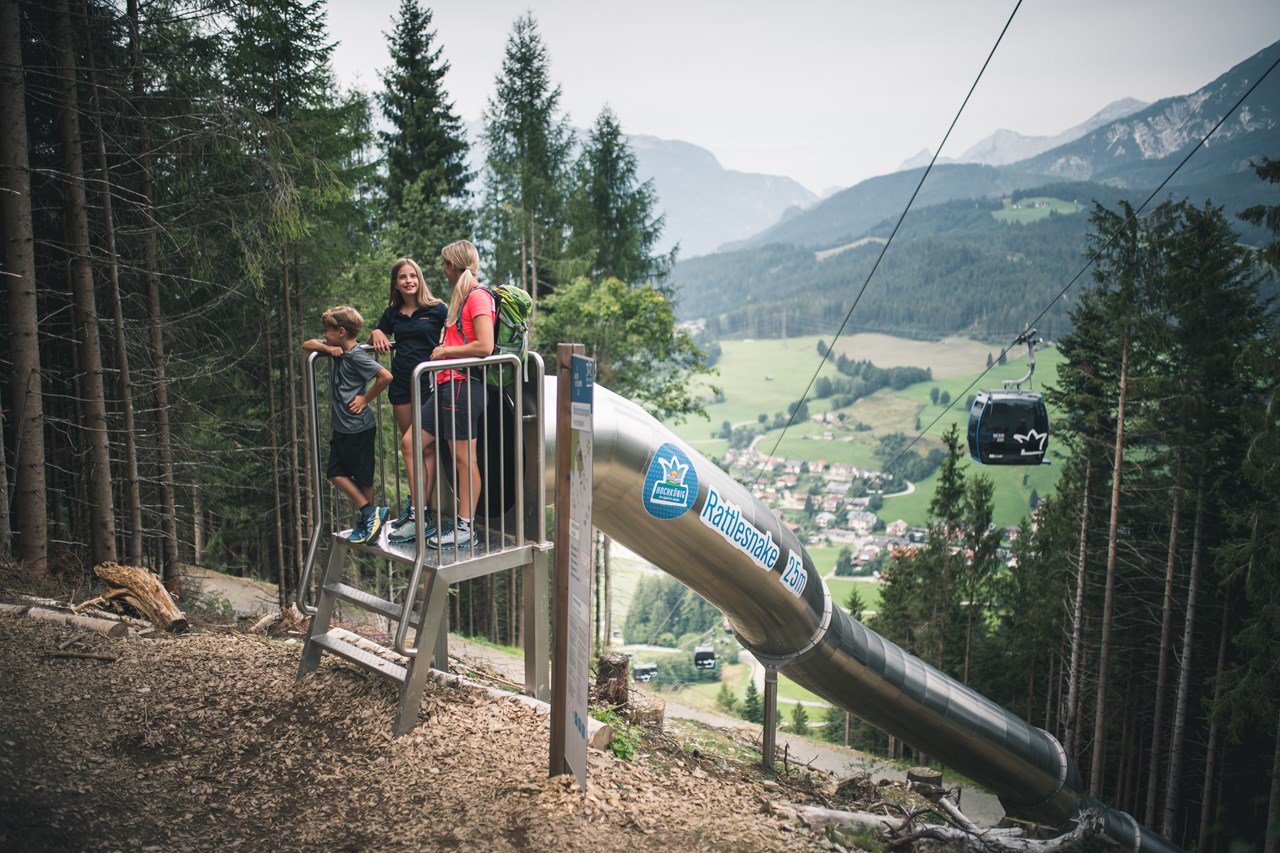 die HOCHKÖNIGIN Mountain Resort Ausflugsziele Waldrutschenpark Maria Alm – Rutschenspaß für die ganze Familie