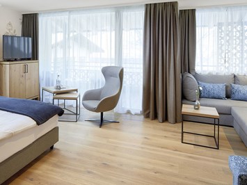 die HOCHKÖNIGIN Mountain Resort Zimmerkategorien SKY Suite HOCHKÖNIGIN für 2 bis 4 Personen mit ca. 55,5 m²