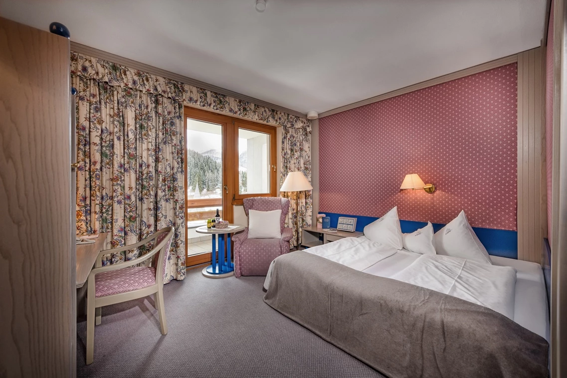 Kinderhotel: Zweites Schlafzimmer in der Familien-Luxussuite "Max & Moritz" - Hotel St. Oswald