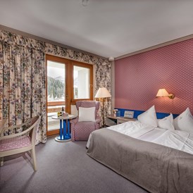 Kinderhotel: Zweites Schlafzimmer in der Familien-Luxussuite "Max & Moritz" - Hotel St. Oswald