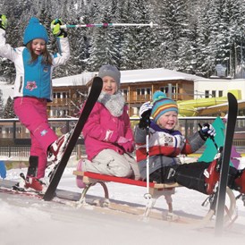 Kinderhotel: Skikinder - Familienresort Buchau