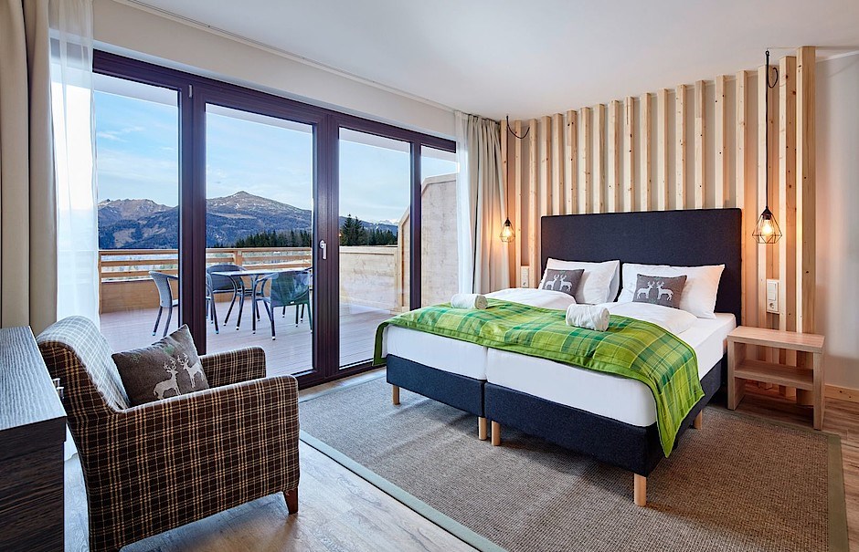 DAS ALPENHAUS KATSCHBERG.1640 Zimmerkategorien Alpenwohnen.L für 2 bis 7 Personen