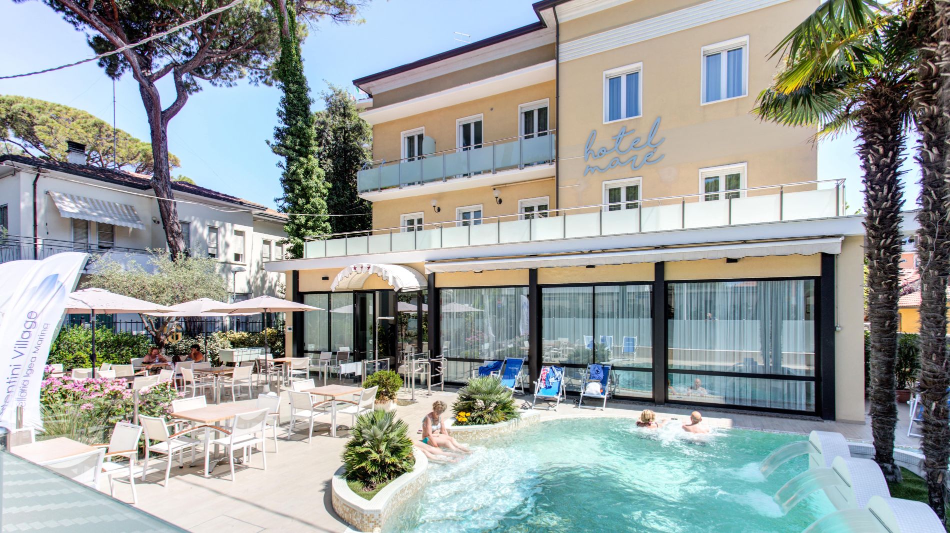 Familienhotel - Verpflegung: Frühstück - Torre Pedrera Rimini - Hotel Marè - Valentini Family Village