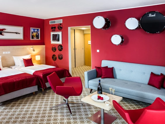 Kinderhotel: Aquapalace Hotel Prag - Rock Suite - Aquapalace Hotel Prag