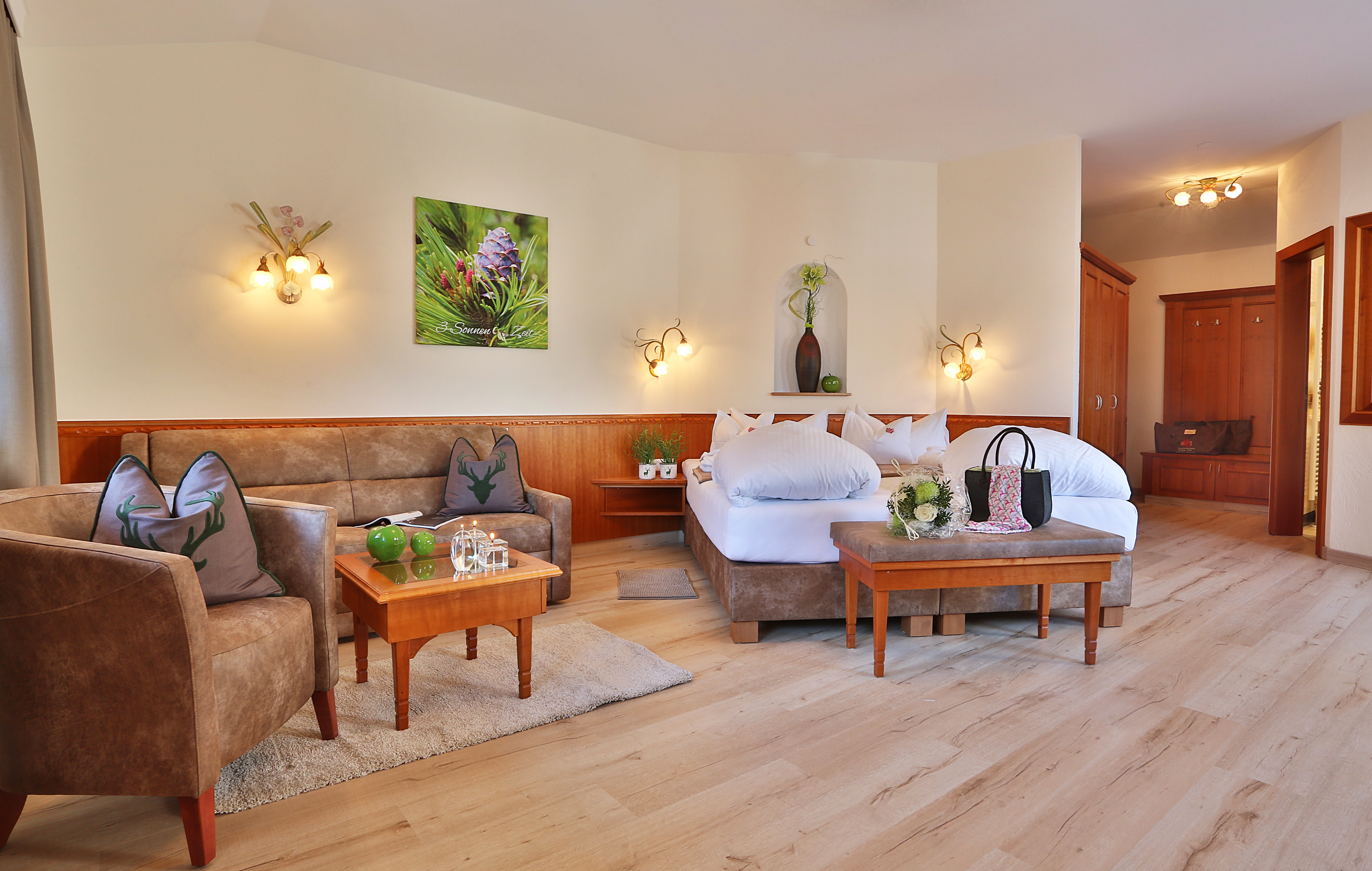 Familienhotel DreiSonnen  Zimmerkategorien Familienzimmer "Mona Lisa"