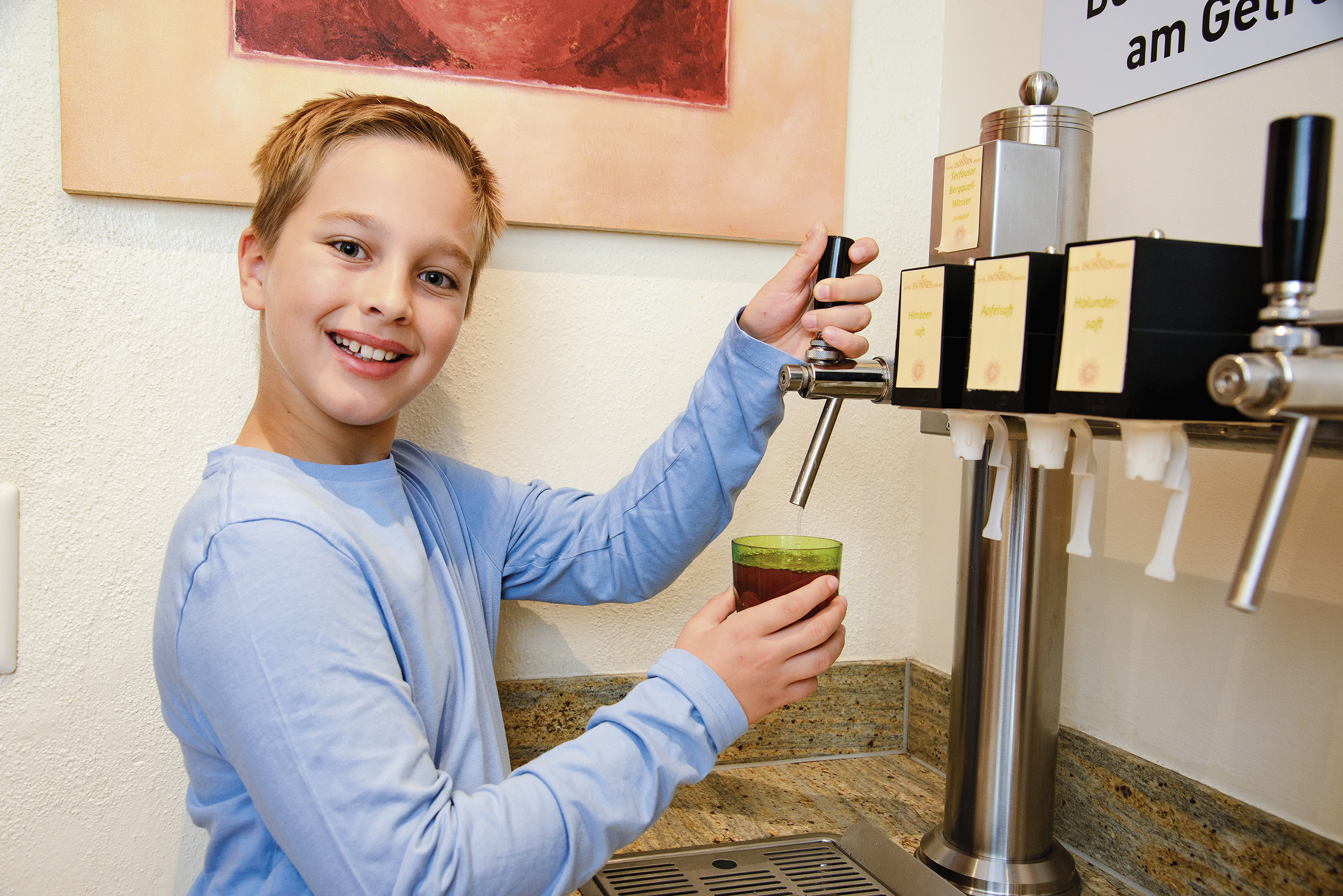 Familienhotel: ganztags Softdrinks inklusive - Familienhotel DreiSonnen 