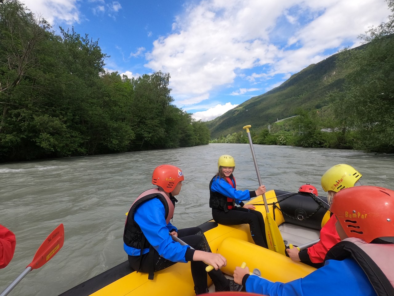 Feldhof DolceVita Resort Ausflugsziele Rafting
