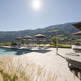 Kinderhotel: Sky-Spa mit 360° Panoramablick auf die umliegende Bergwelt - Feldhof DolceVita Resort
