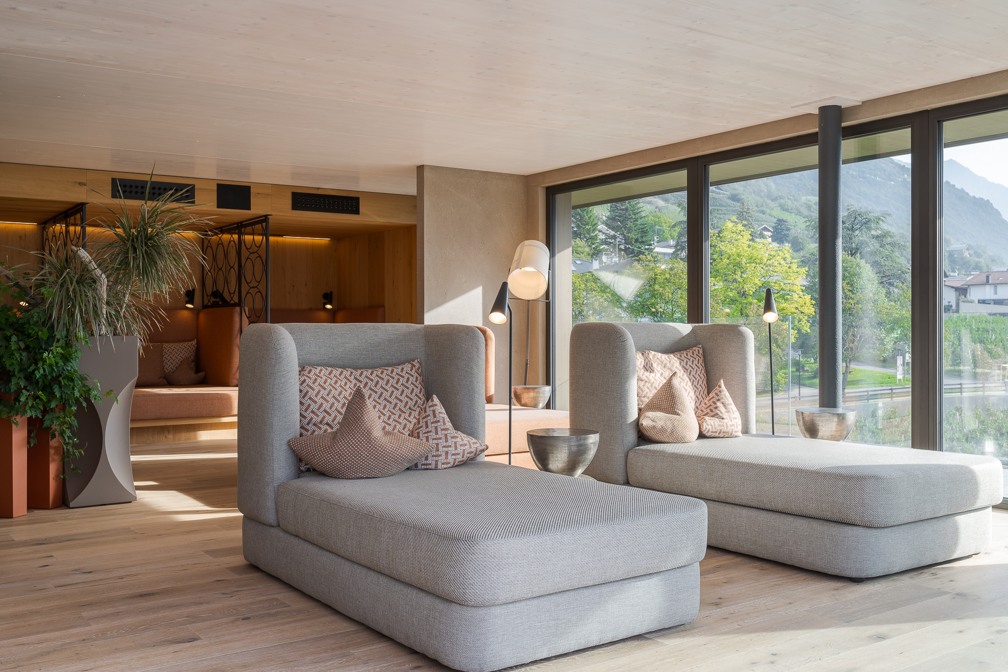 Kinderhotel: Relax-Ruheraum im Sky-Spa - Feldhof DolceVita Resort