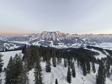 Kinderhotel: Winterlandschaft in Leogang - Hotel Krallerhof