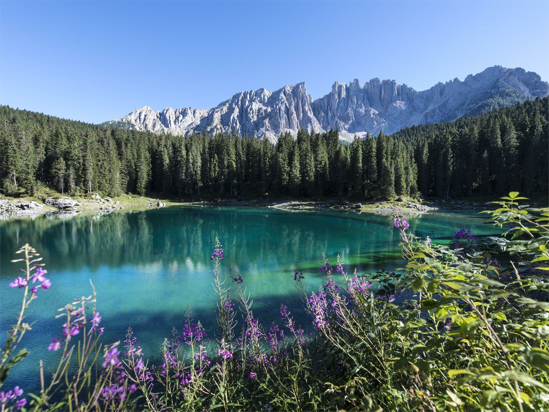 Familotel Engel Südtirol Ausflugsziele Karersee