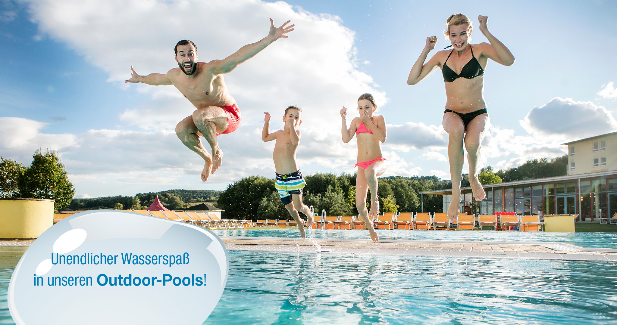 Kinderhotel: Unendlicher Wasserspaß! - H2O Hotel-Therme-Resort