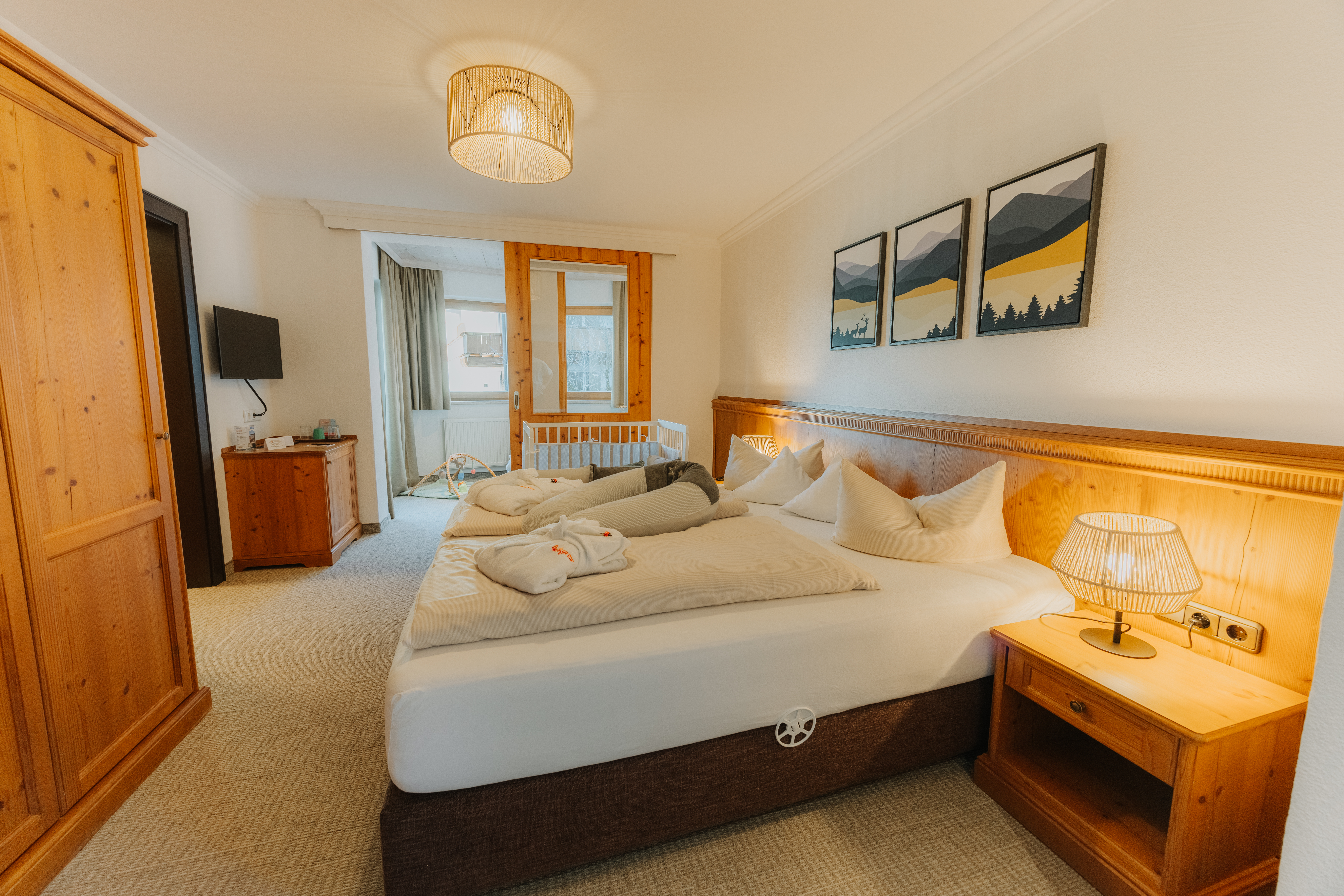 Kinderhotel: Beispiel Familienzimmer - Hotel babymio