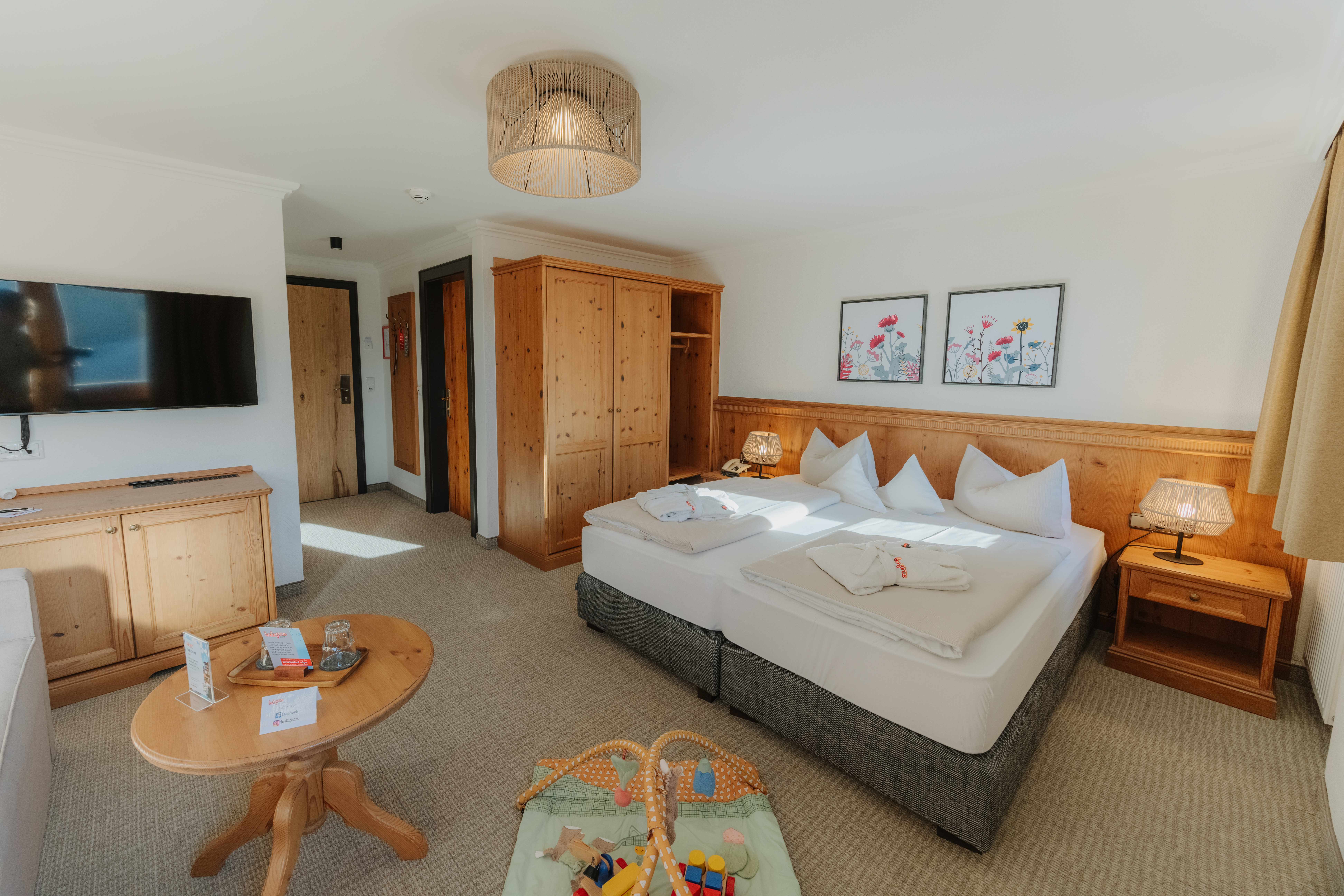 Kinderhotel: Beispiel Doppelzimmer - Hotel babymio