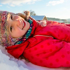 Kinderhotel: Schneetreiben im Ulrichshof - ULRICHSHOF Baby & Kinder Bio-Resort
