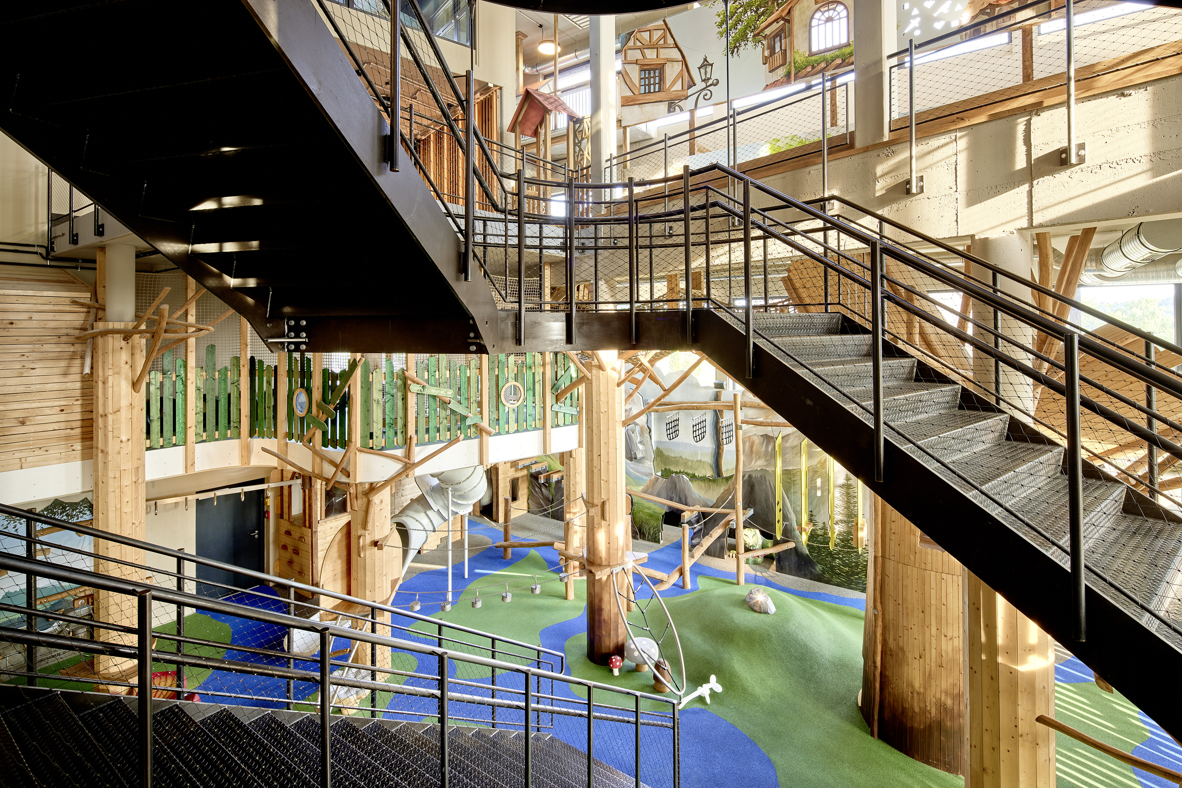 Familienhotel - Umgebungsschwerpunkt: am Land - Wiesenfelden - Spiel-KISTE - ULRICHSHOF Nature · Family · Design