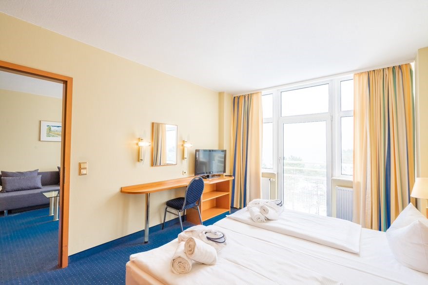Arkona Strandhotel Zimmerkategorien Familienzimmer zur Landseite