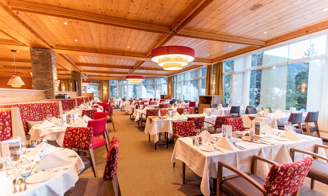 Kinderhotel: Restaurant - Sunstar Hotel Davos - Sunstar Hotel Davos