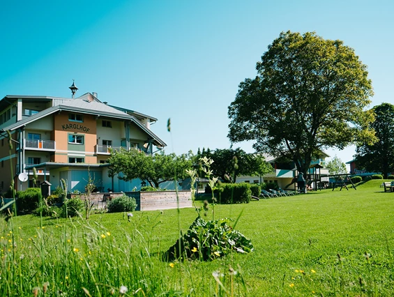 Kinderhotel: Unser komplett neues Stammhaus Karglhof - Ferienwohnungen und Seebungalows am Faaker See - Karglhof OG