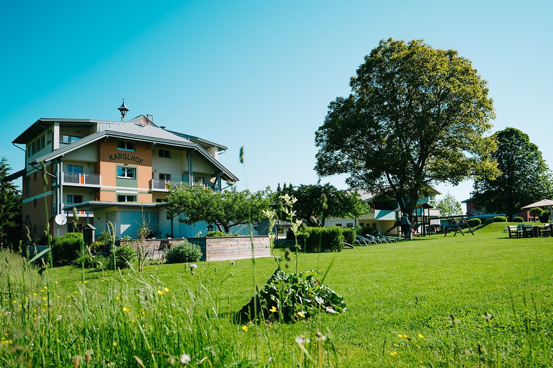 Kinderhotel: Unser komplett neues Stammhaus Karglhof - Ferienwohnungen und Seebungalows am Faaker See - Karglhof OG