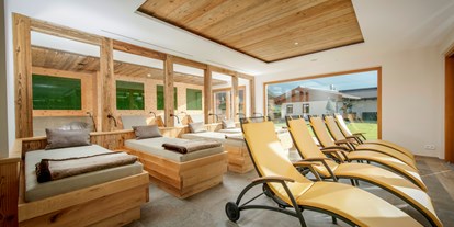 Familienhotel - Garten - Kirchdorf in Tirol - 5 Ruheräume mit ca 50 Plätzen - damit man jeder seinen Platz hat - Naturhotel Kitzspitz