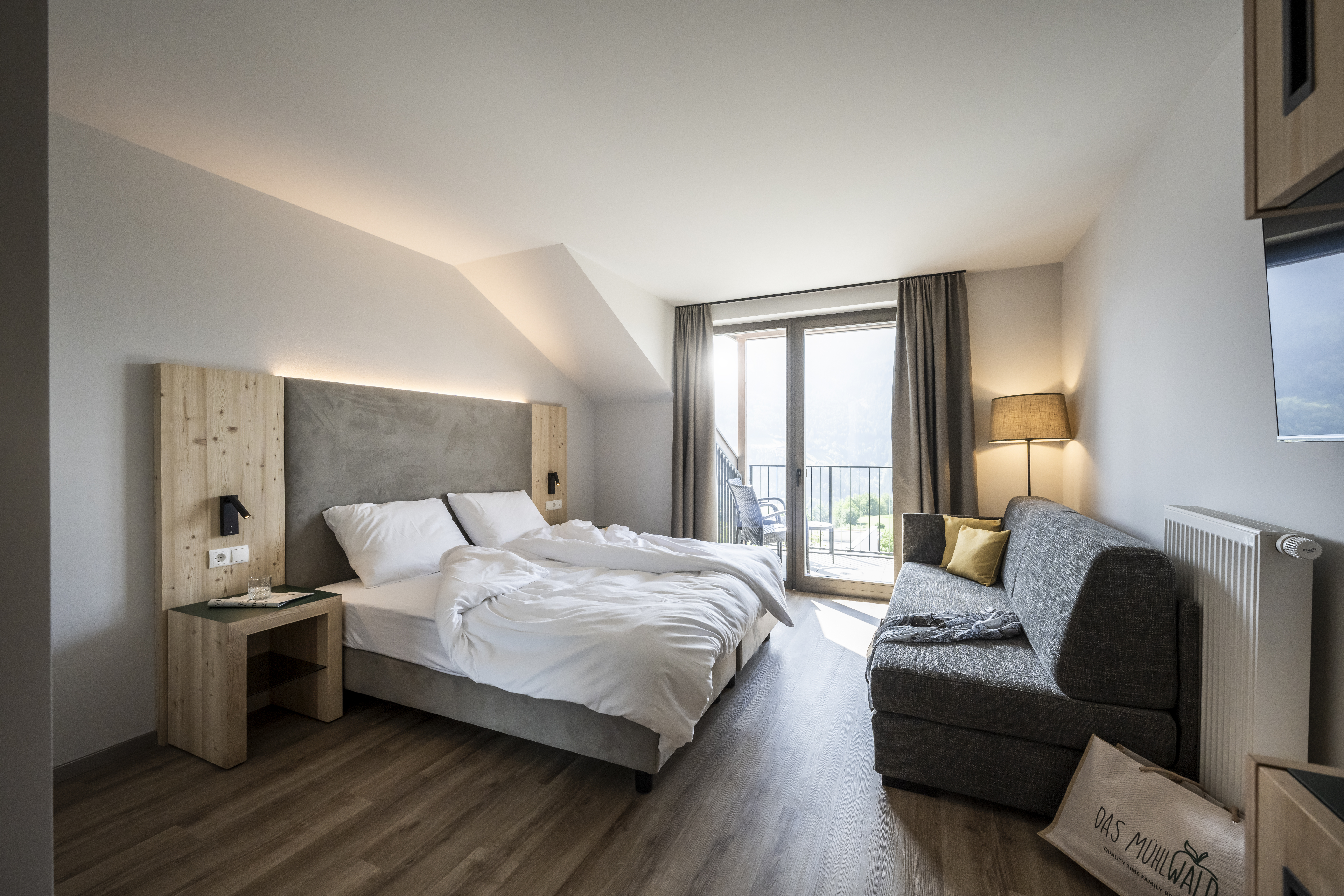 Das Mühlwald - Quality Time Family Resort Zimmerkategorien Michel 25m²