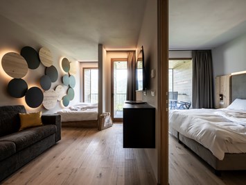 Das Mühlwald - Quality Time Family Resort Zimmerkategorien Pippi 40m²