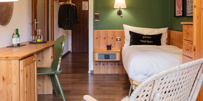 Familienhotel - Pontresina - Einzelzimmer - Hotel Sport Klosters