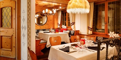 Familienhotel - Klassifizierung: 3 Sterne - Graubünden - Restaurant Bündner Stübli (nur im Winter geöffnet) - Hotel Sport Klosters
