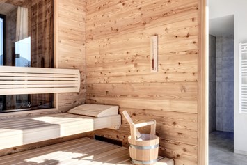 Kinderhotel: Sauna in der Suite - Dolomiten Residenz****s Sporthotel Sillian