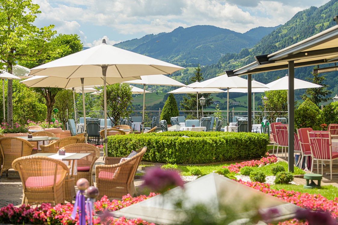Kinderhotel: Aussenanlage - Alpines Lifestyle Hotel Tannenhof