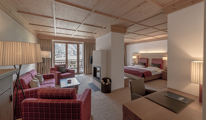 AQUA DOME - Tirol Therme Längenfeld Zimmerkategorien Junior Suite Freiraum