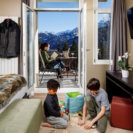 Kinderhotel: Neue Familien-Suite «Huhn» - Märchenhotel Braunwald