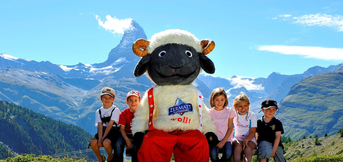 Kinderhotel: Mit Wolli Zermatt entdecken im Sommer.  - Resort La Ginabelle