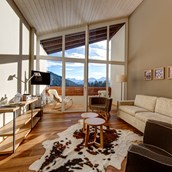 Familienhotel: Steilalva-Suite im «Tgiasa Fastatsch» - Valbella Resort