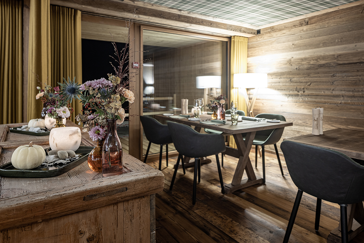 Kinderhotel: Restaurant Capricorn - Premula Stübli Tgiasa Principala - Valbella Resort