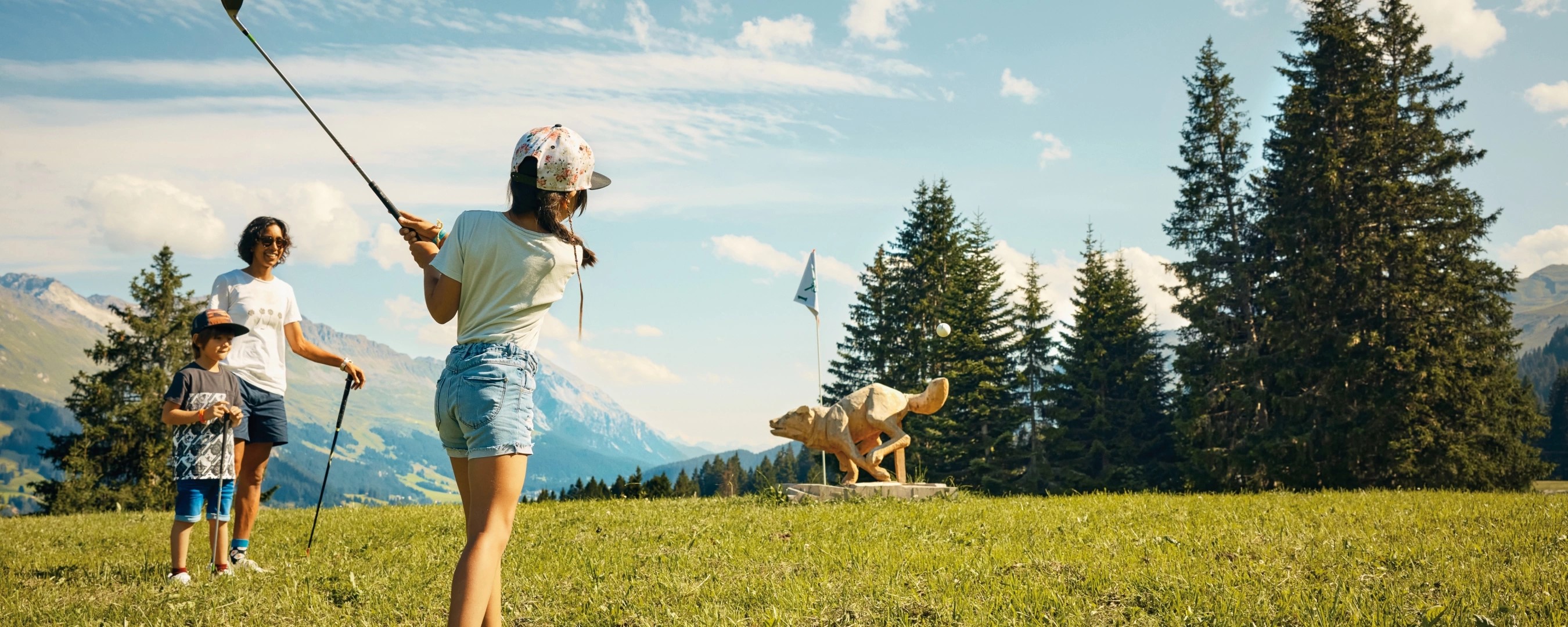 Valbella Resort Ausflugsziele Sommer: Cross Golf Brambrüesch