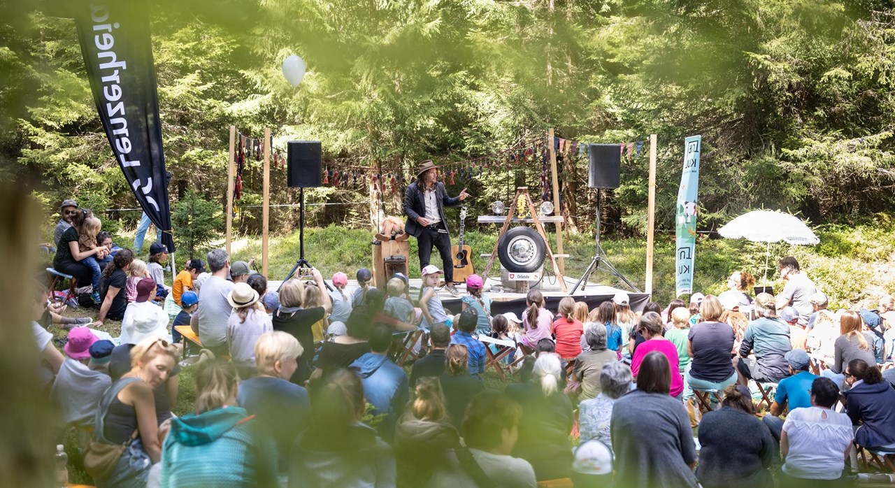 Valbella Resort Ausflugsziele Sommer: Musik & Märli im Wald Lenzerheide