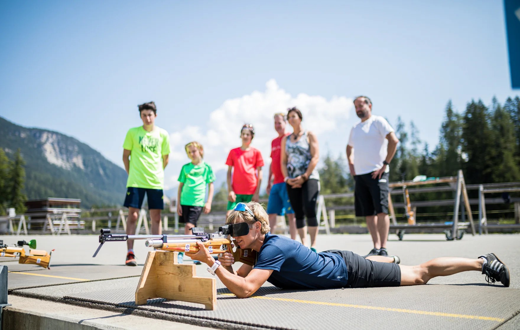 Valbella Resort Ausflugsziele Sommer/Herbst: Familien-Hit Biathlon