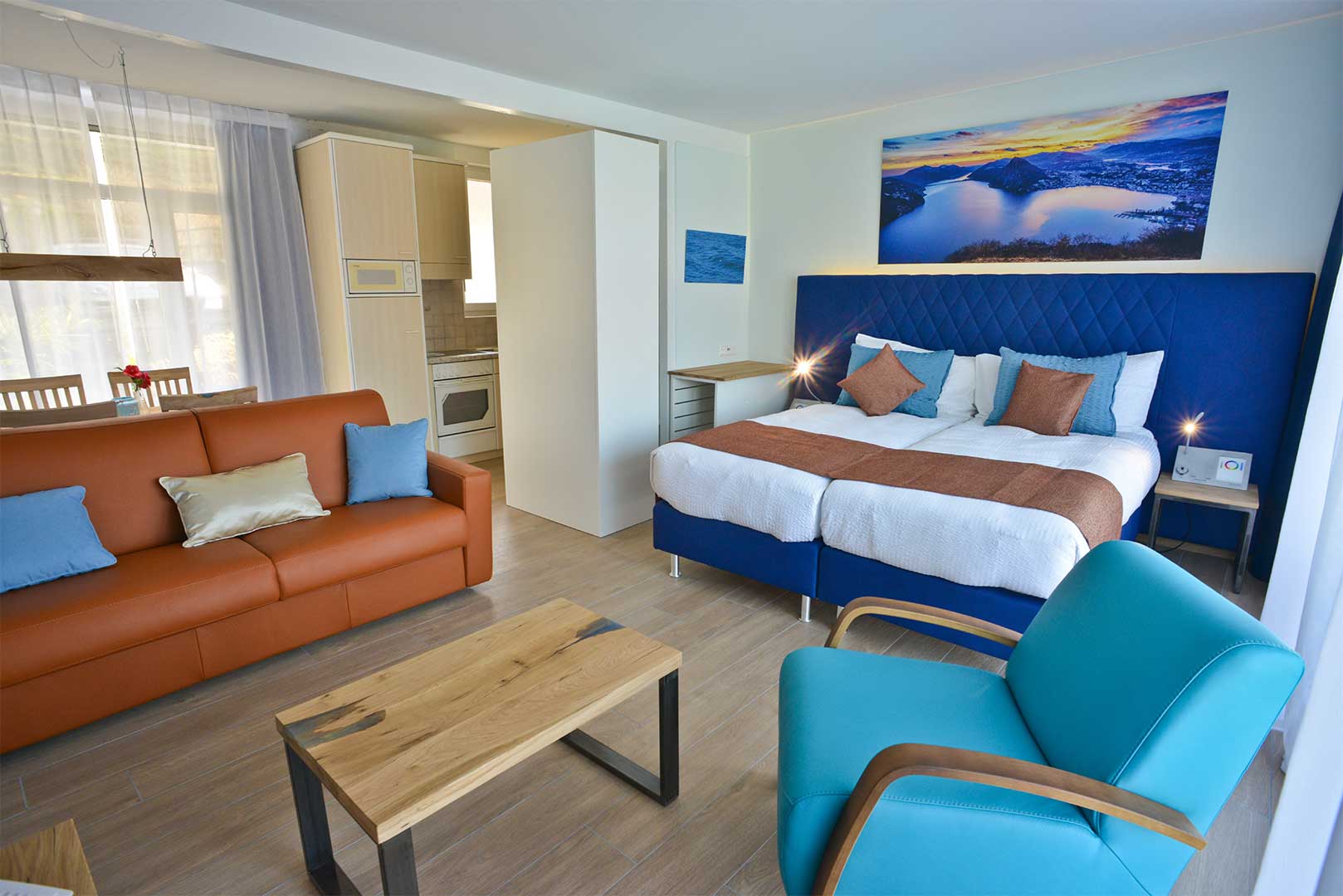 Familienhotel: Suite Garten - Familienhotel La Campagnola - Wohnen | Schlafen