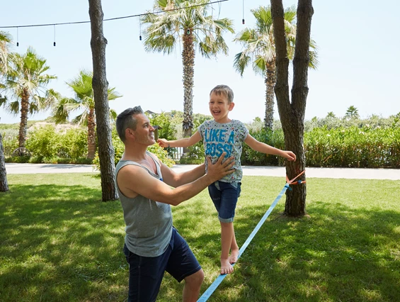 Kinderhotel: Slackline - ROBINSON Club Nobilis